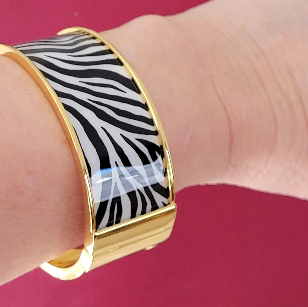 Talbots Zebra Bangle - Picture 1 of 7